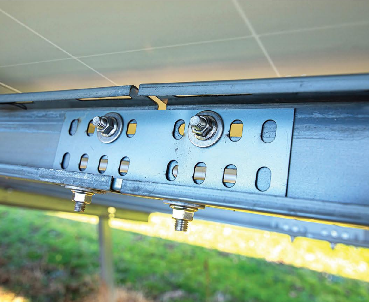 Sistem de montaj fotovoltaic la sol pentru 100 Panouri 40/euro/modul