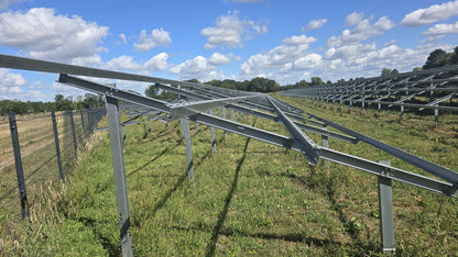 Sistem de montaj fotovoltaic la sol de la 25euro/panou !!!